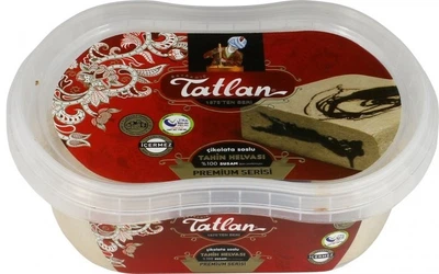 Халва тахинна Tatlan с шоколадом в середине 300 г (8695014045035)