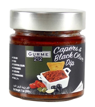 Каперс &Чорна олівка Gurme212 соус 255 г (191822002355)