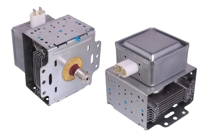 Магнетрон для микроволновой печи LG 2M214 39F, Witol 2M319J подключение 90° (80х95 мм)