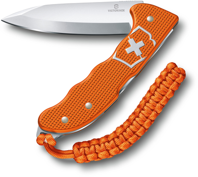Складной нож Victorinox HUNTER PRO 136мм/4функ/рифл.оранж /lock/клип/паракорд (Lim.Ed. 2021) Vx09415.L21