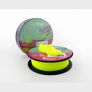 Элестичный пластик Recreus Filaflex флуоресцентный жёлтый