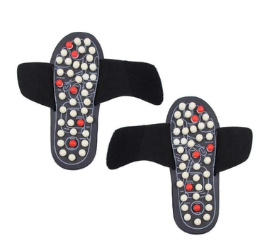 Рефлекторные массажные тапочки Magic Massage Slipper 552 АКБ