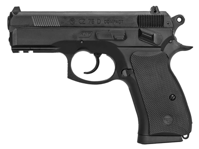 Пистолет пневматический ASG CZ 75D Compact. Корпус - металл. 23702522