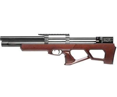 Гвинтівка пневматична, воздушка Raptor 3 Standart Plus PCP кал. 4,5 мм + чохол. Колір - коричневий. 39930018