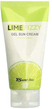 Сонцезахисний крем для обличчя Secret Skin Lime Fizzy Gel Sun Cream SPF50+ PA+++ з екстрактом лайма 50 мл (8809540517236)