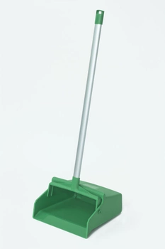 Совок капкан с алюминиевой ручкой Aricasa HACCP зелёный 1055G (1055G)