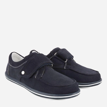 Туфли кожаные Bartek W-5599-W28S II Темно-синие