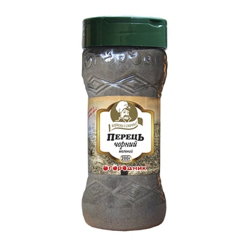 Перець чорний Огородник мелений 200 г (4820079242899)