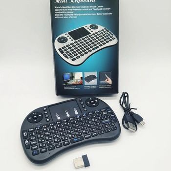 Беспроводная клавиатура с тачпадом NicePrice Rii mini i8 2.4G