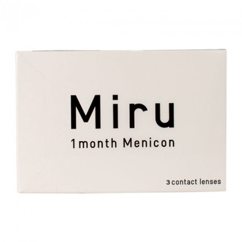 Контактные линзы Menicon Miru 1 month -3.5 / BC 8.3 мм (3 шт/уп. )