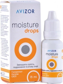 Увлажняющие капли Avizor Moisture Drops 15 ml
