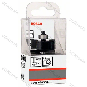 Фреза для выборки паза d8 D31.8 h12.5 L54 Standard for Wood Bosch Professional (2608628350)
