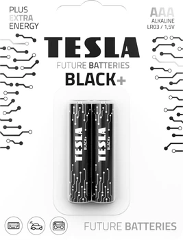 Baterie Tesla BLACK+ Alkaline AAA 2 szt (M LB TESLA - 14030220)