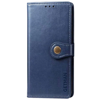 Кожаный чехол-книжка GETMAN Gallant (PU) для Samsung Galaxy A25 5G Синий