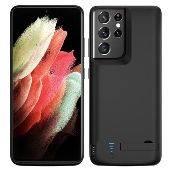 Чохол акумулятор iBattery для Samsung S21 Ultra black 5000 mAh