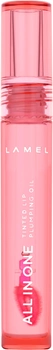 Масло-тинт для губ Lamel All in One Lip tinted plumping oil тон 402 роузи 3 мл (5060805941033)