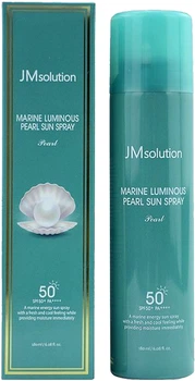 Солнцезащитный спрей для лица JMsolution Marine Luminous Pearl Sun Spray Pearl 180 мл (8809505541924)