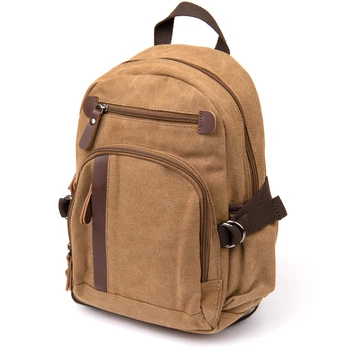 Рюкзак текстильный унисекс Vintage Беж средний (bg206fash03)