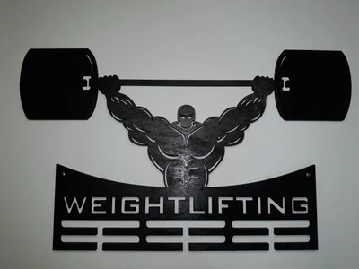 Медальниця "WEGHTLIFTING" HWD (A0122) 50см