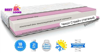 Матрас ортопедический 160х200 EMM Take&Go BIG ROLL