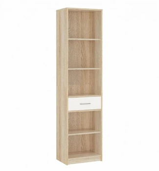 Пенал книжный KidsBunkBed П02 дуб сонома белый 1950 х343х502 мм