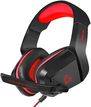 Наушники Vertux Shasta 7.1 Mini Jack 3.5мм Red (shasta.red)