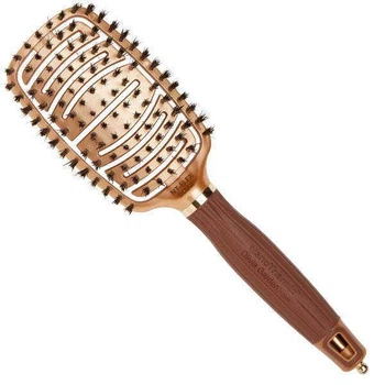 Продувная расческа Olivia Garden Ceramic+Ion Nano Thermic Flex Boar (NT-FLEXBR)