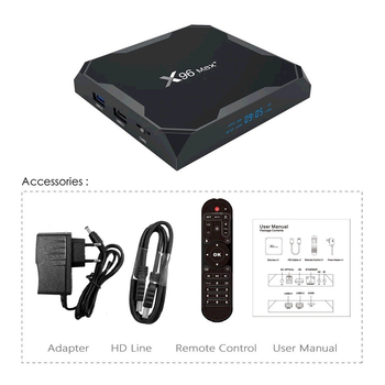 Смарт ТВ приставка Х96 Max+ Q1 4/32 Android 9.0, Amlogic S905X3