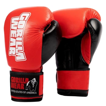 Перчатки Gorilla Wear Ashton Pro Boxing Gloves Красно/Черные (9990750937)