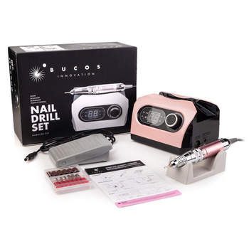 Фрезер для манікюру Bucos Nail Drill ZS-717 PRO PINK 65 Ватт, 35 000 об Рожевий