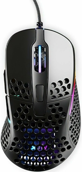 Мышь Xtrfy M4 RGB USB GLOSSY GRAY