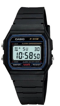 Чоловічий годинник Casio F-91W-1Q