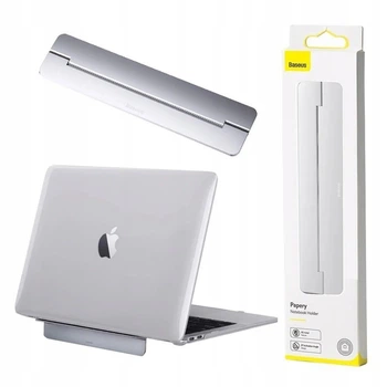 Подставка для ноутбука Baseus Papery Notebook Holder (на клеевой основе) Silver