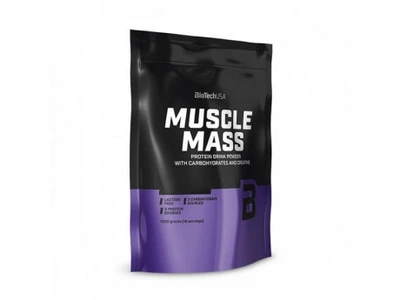 Гейнер BioTech USA Muscle Mass 1кг Смак Ваніль