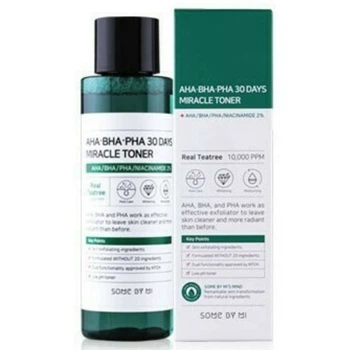 Очищающий тонер с AHA/BHA/PHA кислотами SOME BY MI AHA-BHA-PHA 30 Days Miracle Toner 150 ml (777000201)