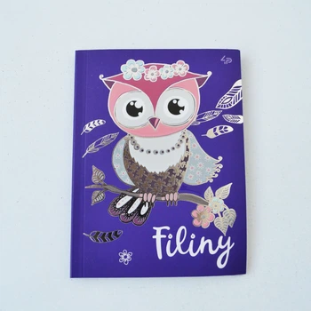 Блокнот 4Profi "Filiny" grape 40 листов формат А6 903726