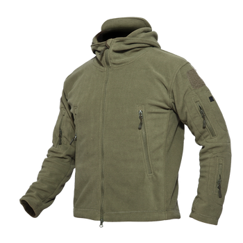Тактична флісова куртка/кофта Pave Hawk olive XXL Pave Hawk (new_69170)