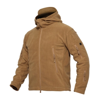 Тактична флісова куртка/кофта Pave Hawk coyote XL Pave Hawk (new_69162)
