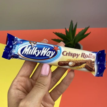 Вафельні трубочки Milky Way Crispy Rolls 20 г
