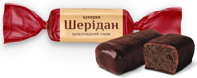 Конфеты АВК Шеридан шоколадный вкус 1 пакет х 1 кг (4823105806966)