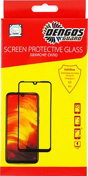 Защитное стекло для смартфона Samsung Galaxy А71 DENGOS Black (TGFG-100)