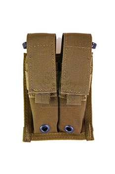 Підсумок Pantac Molle 9mm Pistol Double Mag Pouch PH-C202, Cordura Ranger Green