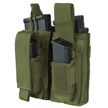 Подсумок для магазина типа кенгуру Condor Double Kangaroo Mag Pouch MA51 Тан (Tan)