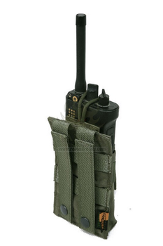 Подсумок для рации универсальный молле Pantac Molle Universal Radio Pouch PH-C067, Cordura Dig.Conc.Syst. A-TACS AU