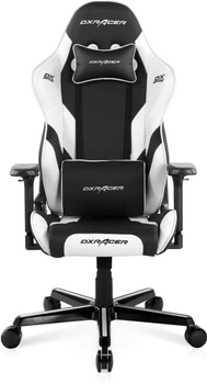 Крісло для геймерів DXRacer G Series D8100 Чорно-біле (GC-G001-NW-C2-NVF)