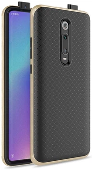 Чехол-накладка Ipaky Bumblebee Series/PC Frame With TPU Case Xiaomi Redmi K20/K20 Pro Gold