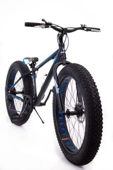 Фэтбайк-Горный велосипед "S800 HAMMER EXTRIME" Колёса 24’’х4,0. Алюминиевая рама 14’’ синий
