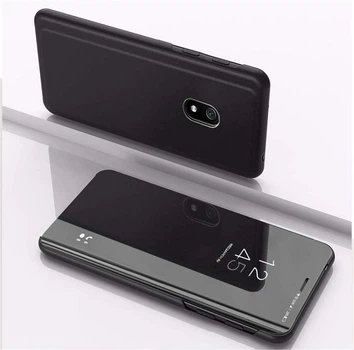 Чехол Mirror для Xiaomi Redmi 8A книжка зеркальная Clear View Black
