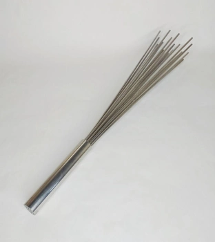 Железный веник с нержавейки для масажа BIGмагазин на 19 прутиков диаметр 4 мм