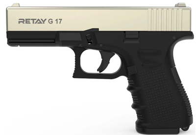 Пистолет стартовый Retay G 19C кал. 9 мм. Цвет - satin. 11950336